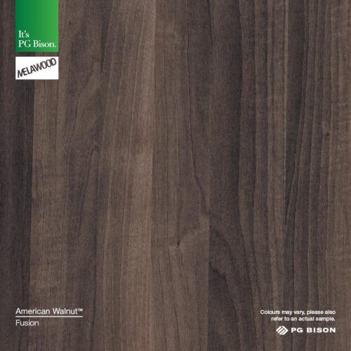 American Walnut Fusion Melamine - Boardmaster